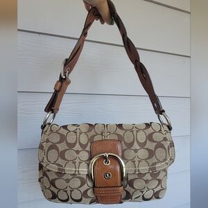 Coach Vintage Y2K Signature Shoulder Bag (no. F11862)